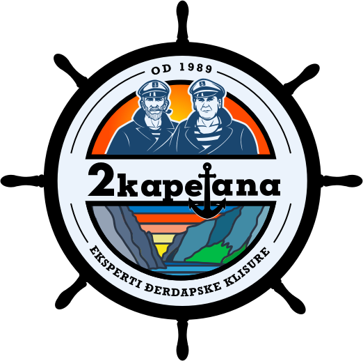 2 kapetana logo kormilo